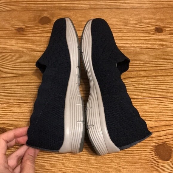 Skechers Seager classic fit Knit Slip-on shoes Loafer size 9 - Picture 6 of 9